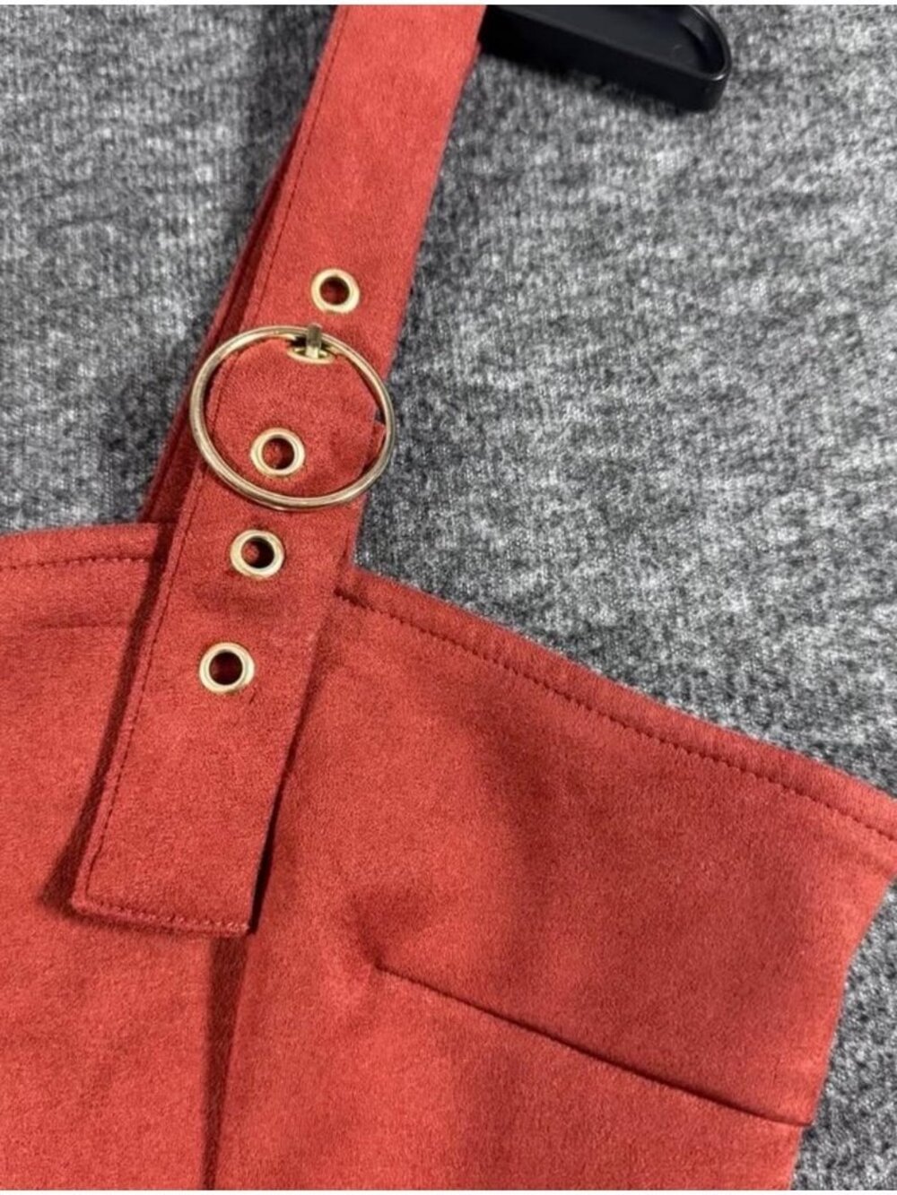 Suede Mini Dress